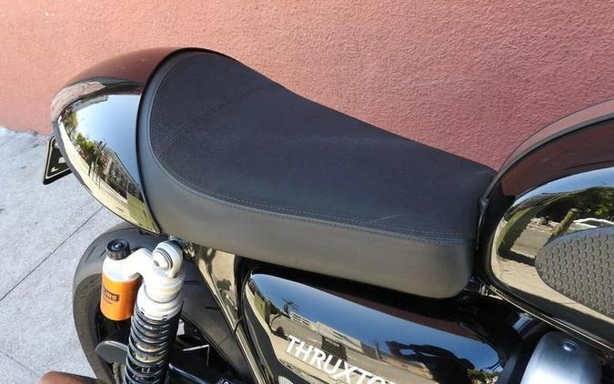 2020 Triumph Thruxton RS - Showcase Jet Black