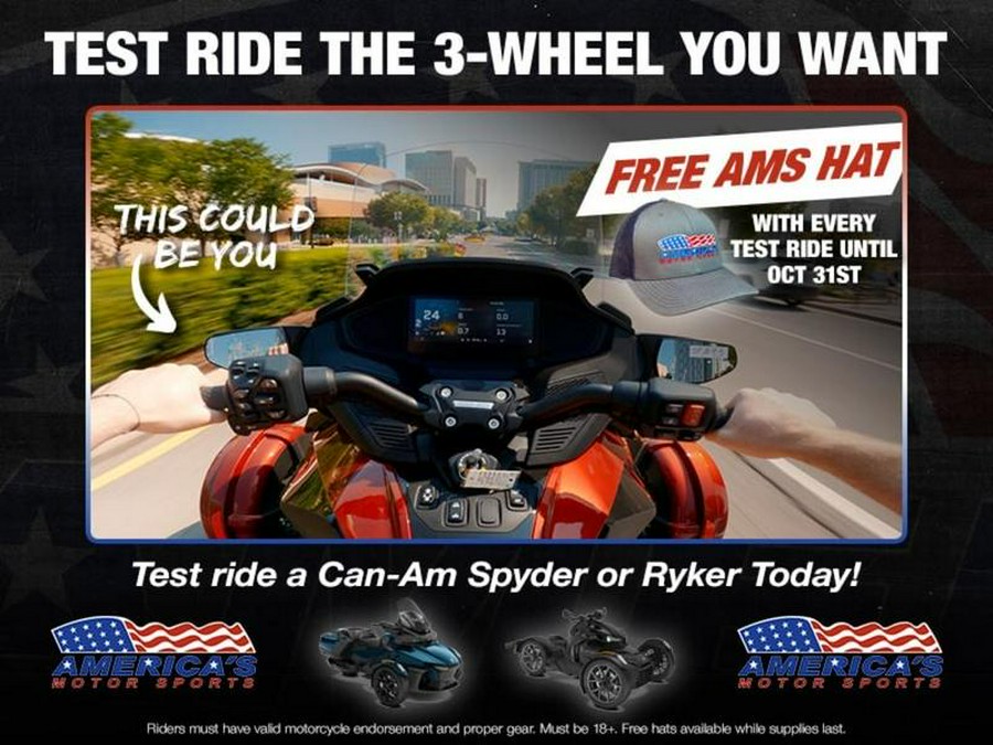 2025 Can-Am® Spyder RT Limited Dark Wheels