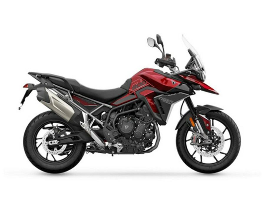 2025 Triumph Tiger 900 GT Pro Carnival Red Sapphire Black