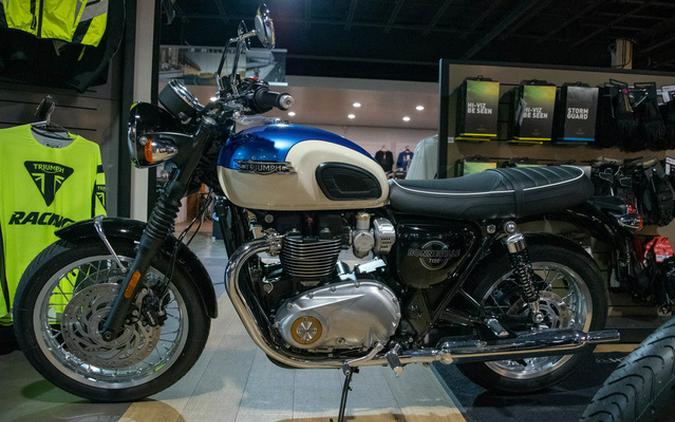 2026 Triumph Bonneville T120 Aegean blue