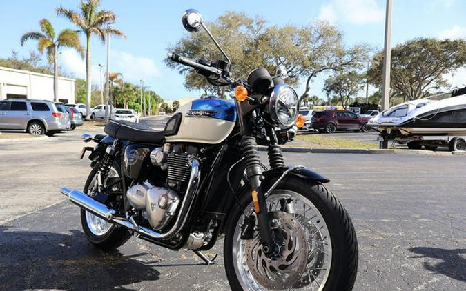 2026 Triumph Bonneville T120 Aegean blue