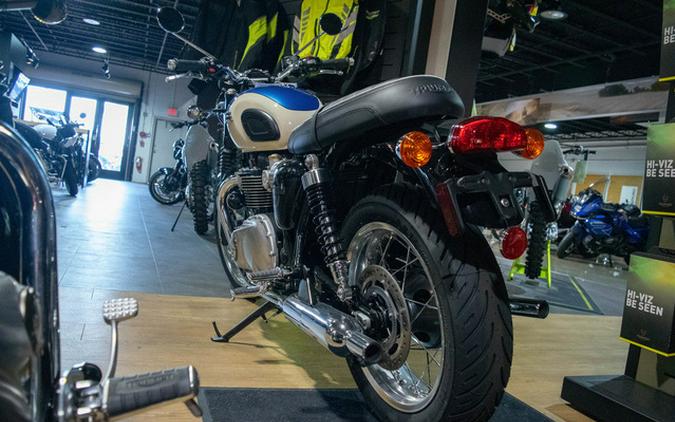 2026 Triumph Bonneville T120 Aegean blue