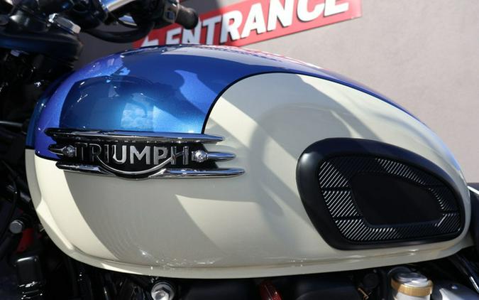 2026 Triumph Bonneville T120 Aegean blue