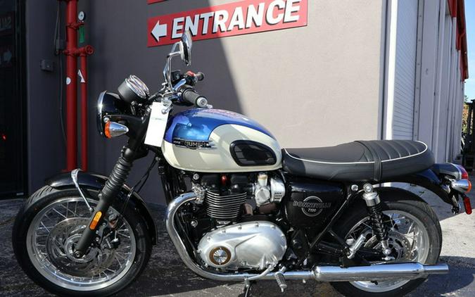 2026 Triumph Bonneville T120 Aegean blue