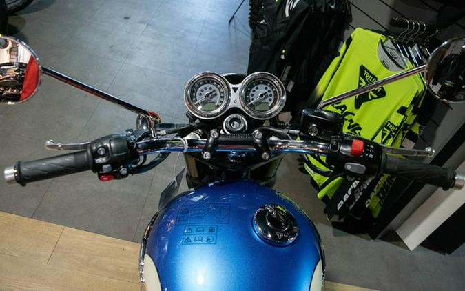 2026 Triumph Bonneville T120 Aegean blue