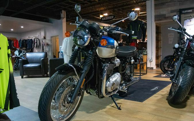 2026 Triumph Bonneville T120 Aegean blue