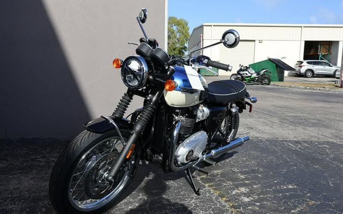 2026 Triumph Bonneville T120 Aegean blue