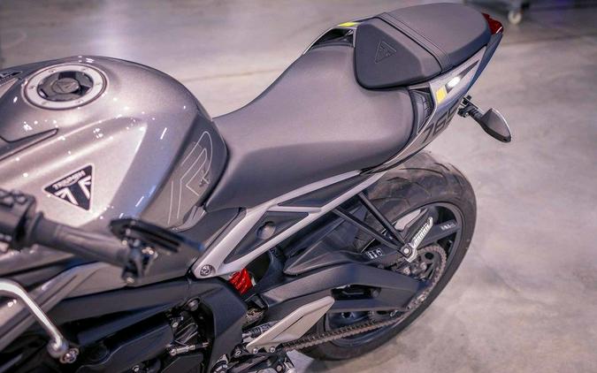 2024 Triumph Street Triple 765 R Silver Ice