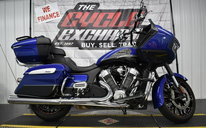 2023 Indian Challenger Limited Spirit Blue Metallic Black Metallic
