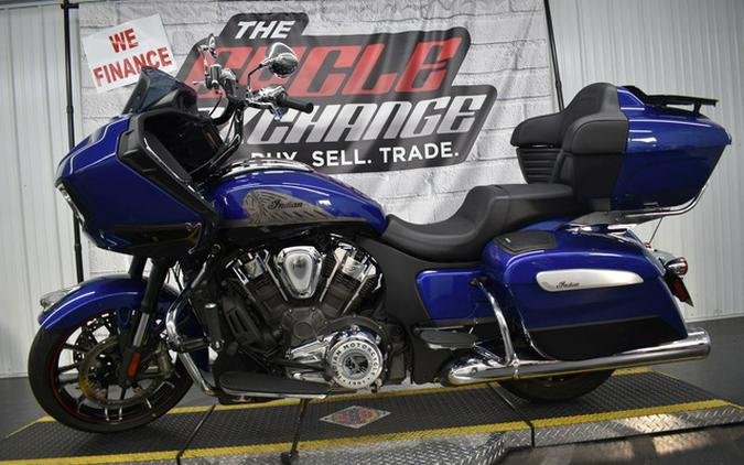 2023 Indian Challenger Limited Spirit Blue Metallic Black Metallic
