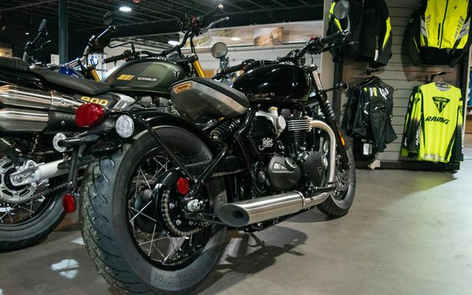 2026 Triumph Bonneville Bobber Jet black