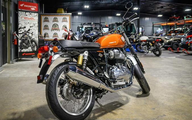 2023 Royal Enfield INT650 Orange Crush