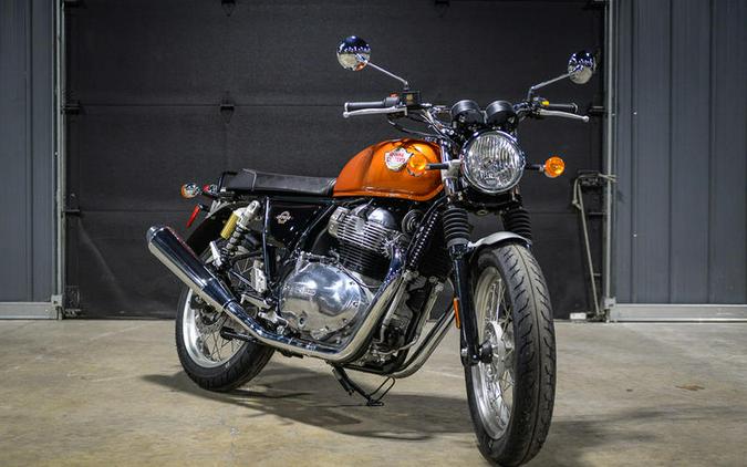 2023 Royal Enfield INT650 Orange Crush