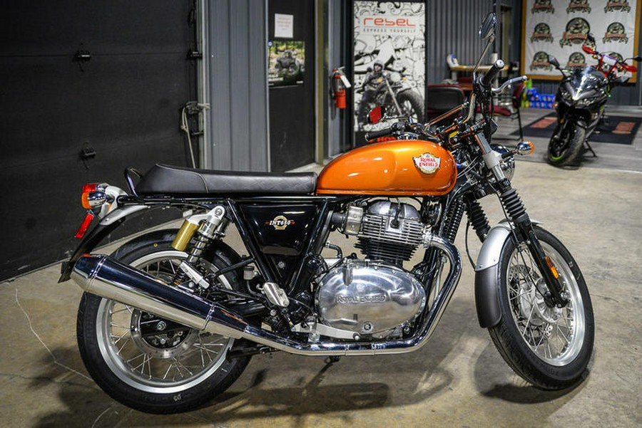 2023 Royal Enfield INT650 Orange Crush