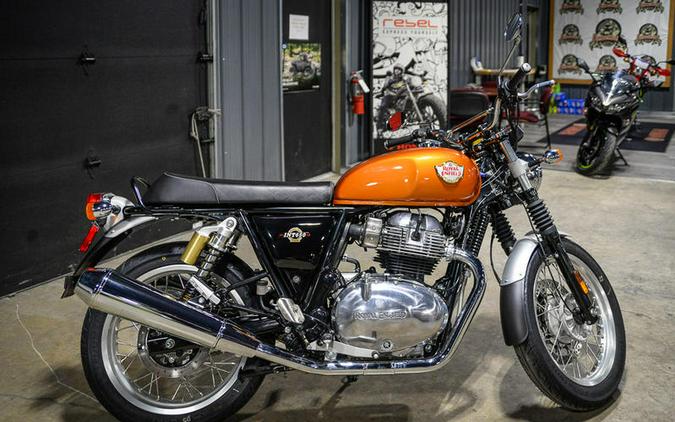 2023 Royal Enfield INT650 Orange Crush