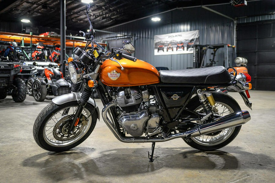 2023 Royal Enfield INT650 Orange Crush