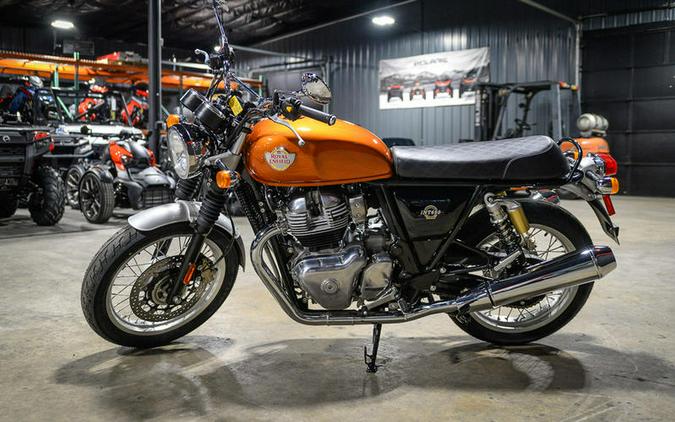 2023 Royal Enfield INT650 Orange Crush