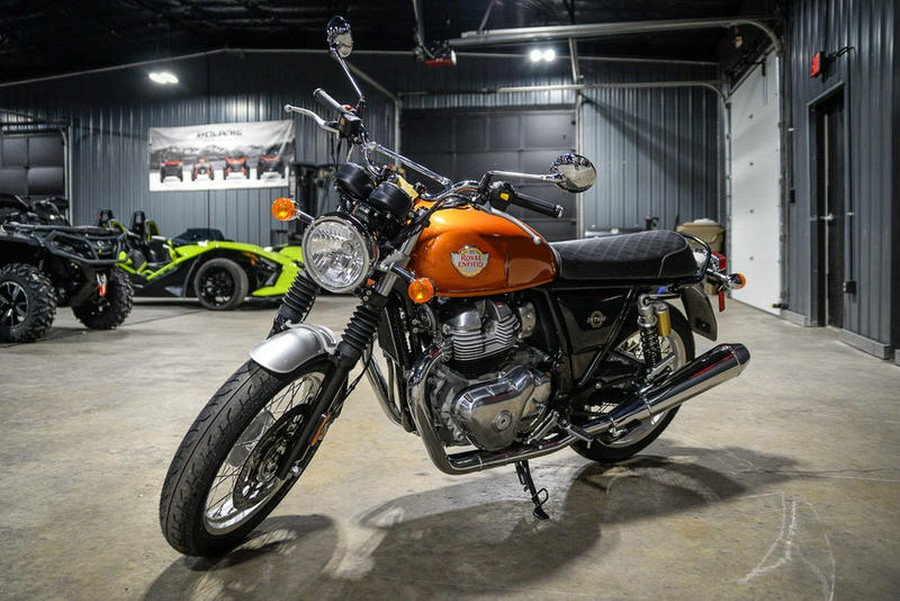 2023 Royal Enfield INT650 Orange Crush