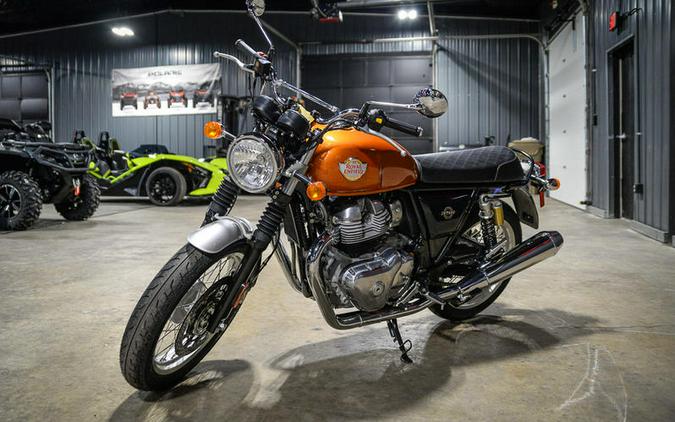 2023 Royal Enfield INT650 Orange Crush