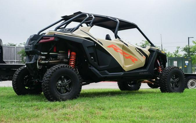 New 2024 POLARIS RZR TURBO R 4 ULTIMATE MILITARY TAN