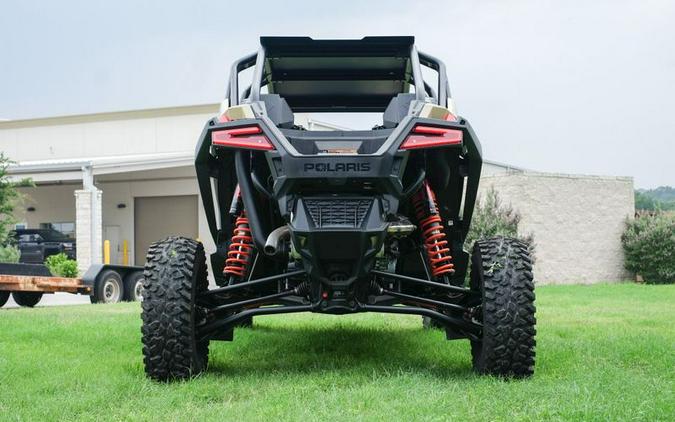 New 2024 POLARIS RZR TURBO R 4 ULTIMATE MILITARY TAN