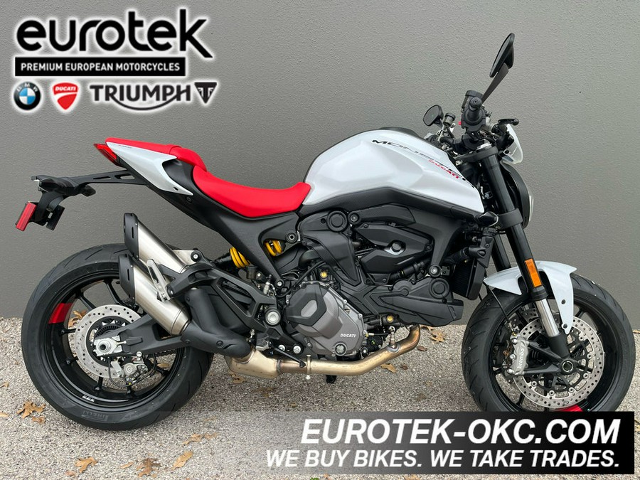 2024 Ducati Monster Plus Iceberg White