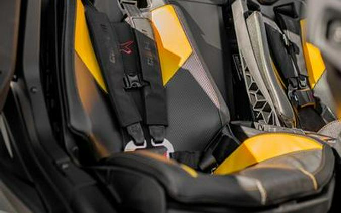 2024 Can-Am® Maverick R X RS with Smart-Shox Carbon Black & Neo Yellow