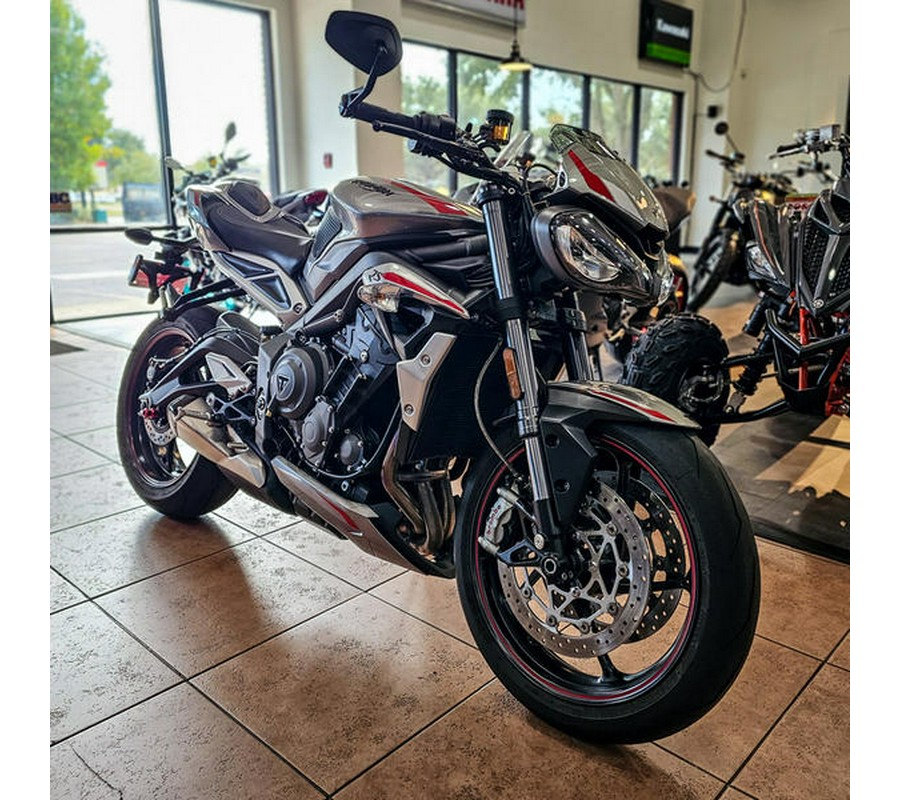 2020 Triumph Street Triple RS Silver Ice