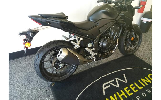 2024 Honda CB500F ABS - Matte Black Metallic