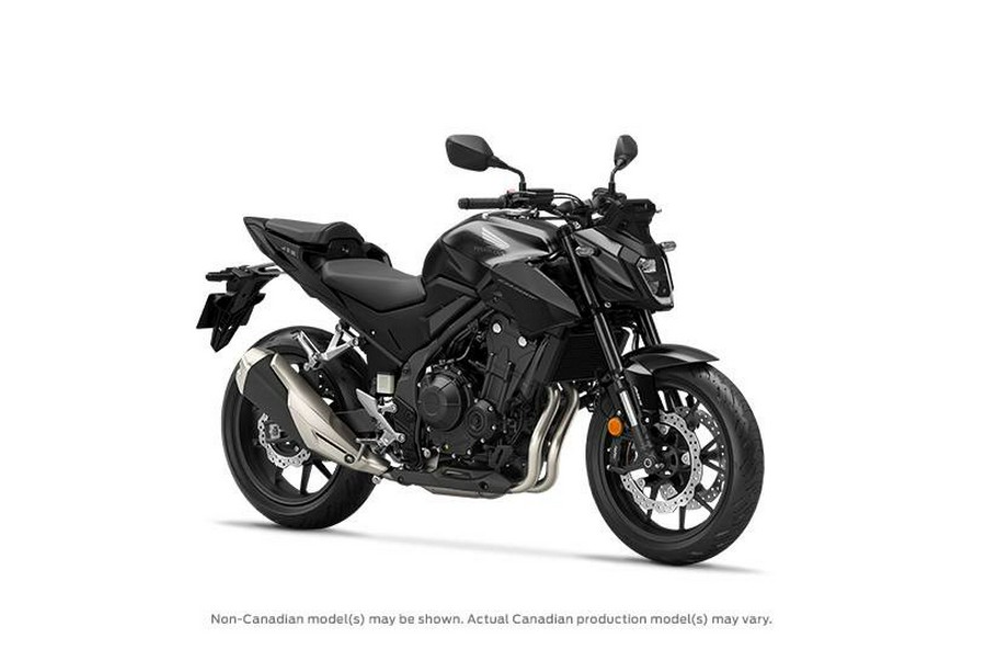 2024 Honda CB500F ABS - Matte Black Metallic