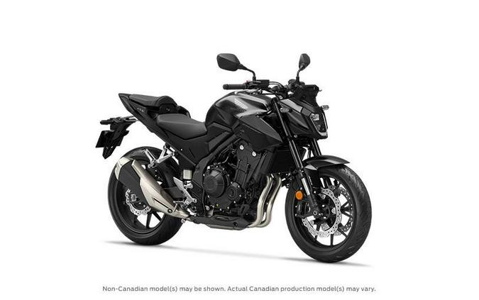 2024 Honda CB500F ABS - Matte Black Metallic