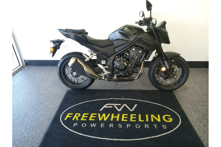 2024 Honda CB500F ABS - Matte Black Metallic