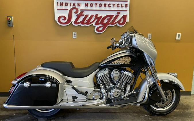 2017 Indian Chieftain Star Silver Over Thunder Black