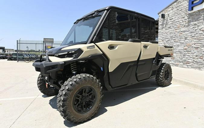 2026 Can-Am Defender MAX Limited HD11 Desert Tan & Carbon Black