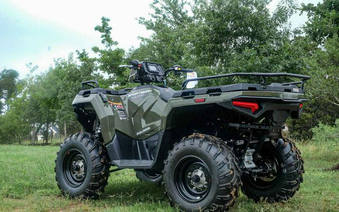 New 2024 POLARIS SPORTSMAN 450 HO EPS SAGE GREEN