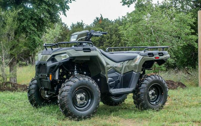 New 2024 POLARIS SPORTSMAN 450 HO EPS SAGE GREEN