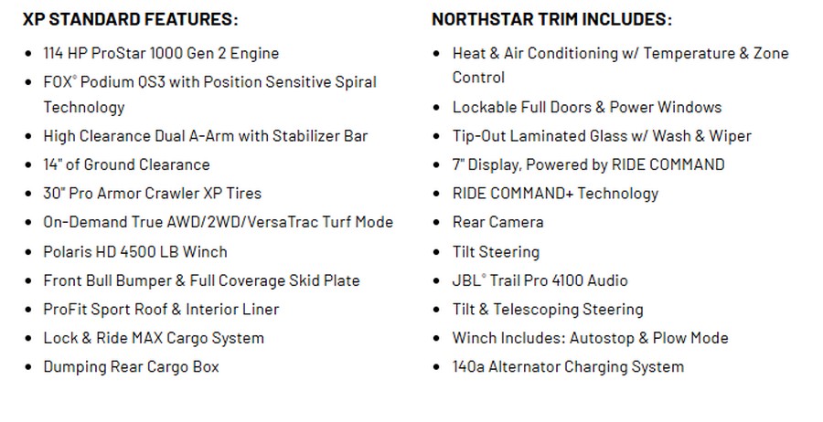 2026 Polaris Xpedition XP NorthStar