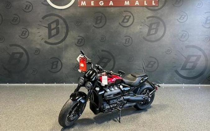 2025 Triumph Rocket 3 Storm R Carnival Red/Sapphire Black