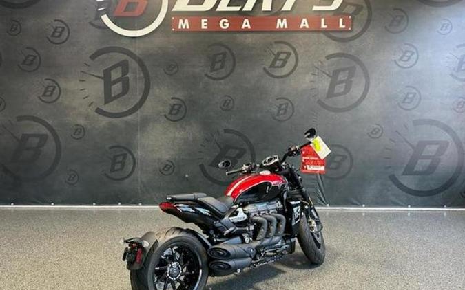 2025 Triumph Rocket 3 Storm R Carnival Red/Sapphire Black
