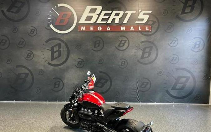 2025 Triumph Rocket 3 Storm R Carnival Red/Sapphire Black