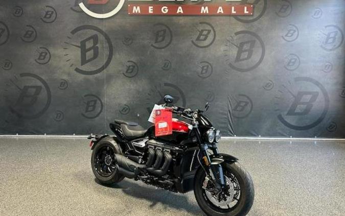 2025 Triumph Rocket 3 Storm R Carnival Red/Sapphire Black