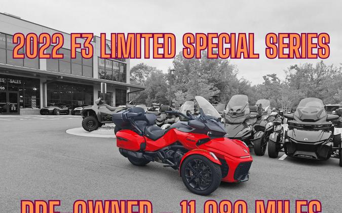 2022 Can-Am® Spyder F3 Limited Special Series - Pre-Owned