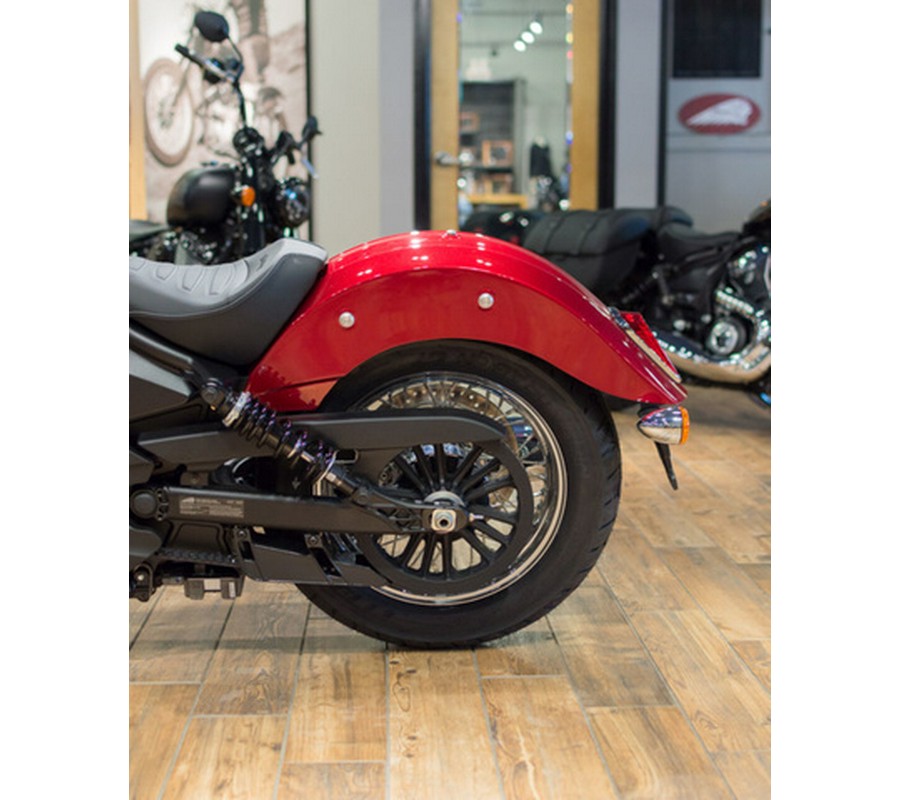 2025 Indian Scout Classic Limited +Tech Sunset Red Metallic