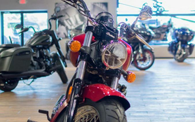 2025 Indian Scout Classic Limited +Tech Sunset Red Metallic