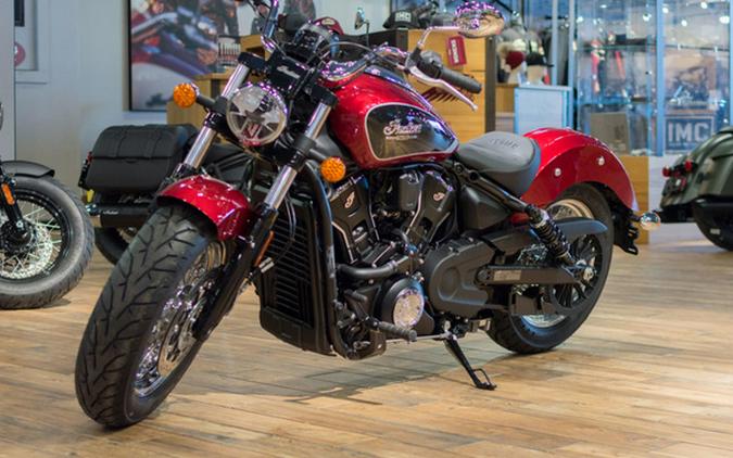 2025 Indian Scout Classic Limited +Tech Sunset Red Metallic