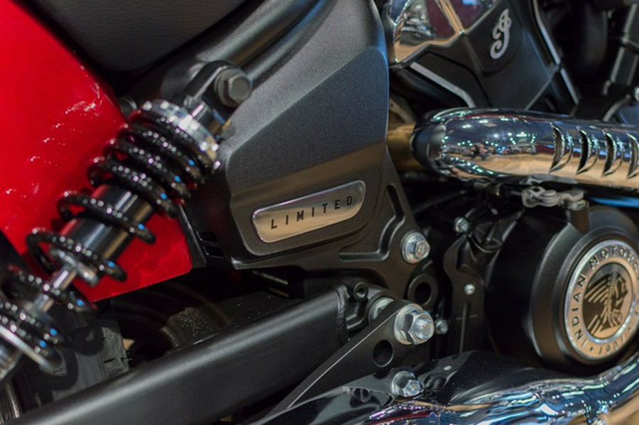 2025 Indian Scout Classic Limited +Tech Sunset Red Metallic