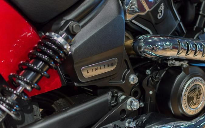 2025 Indian Scout Classic Limited +Tech Sunset Red Metallic