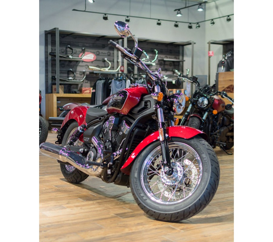2025 Indian Scout Classic Limited +Tech Sunset Red Metallic