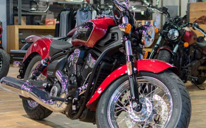 2025 Indian Scout Classic Limited +Tech Sunset Red Metallic