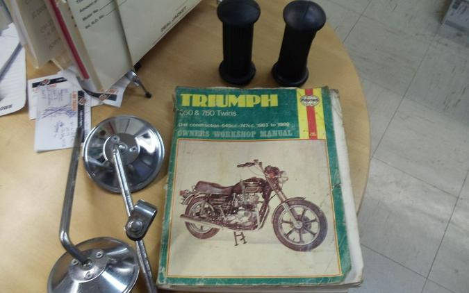 1971 Triumph 650 Trouphy Trail